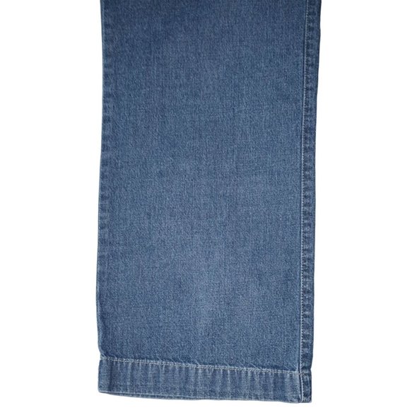 Liz Claiborne Jeans Womens Size 12 Trouser Fit Blue Denim - Picture 11 of 13